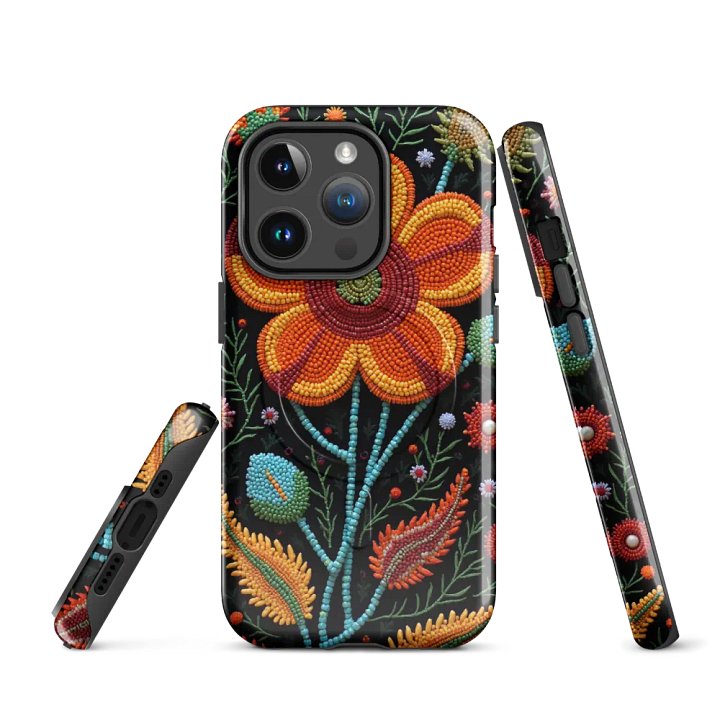 Floral Beaded iPhone® Case product image (2)