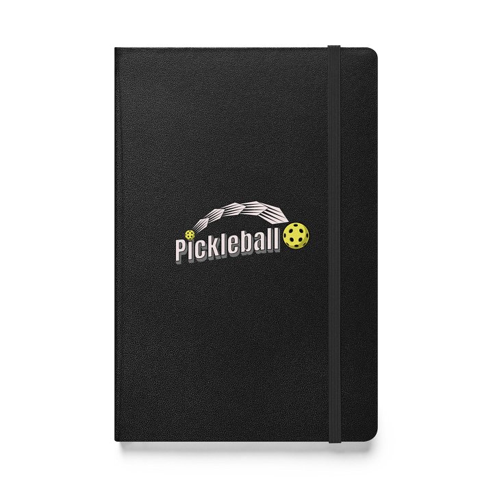 Pickleball Swoosh Path Hardcover Notebook product image (1)