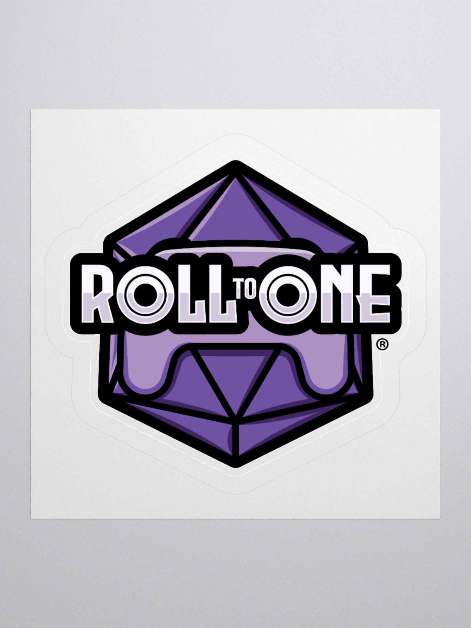 Roll to One Sticker product image (1)