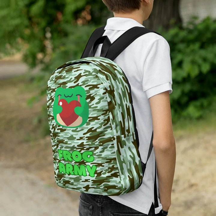 Frog Army Backpack product image (1)