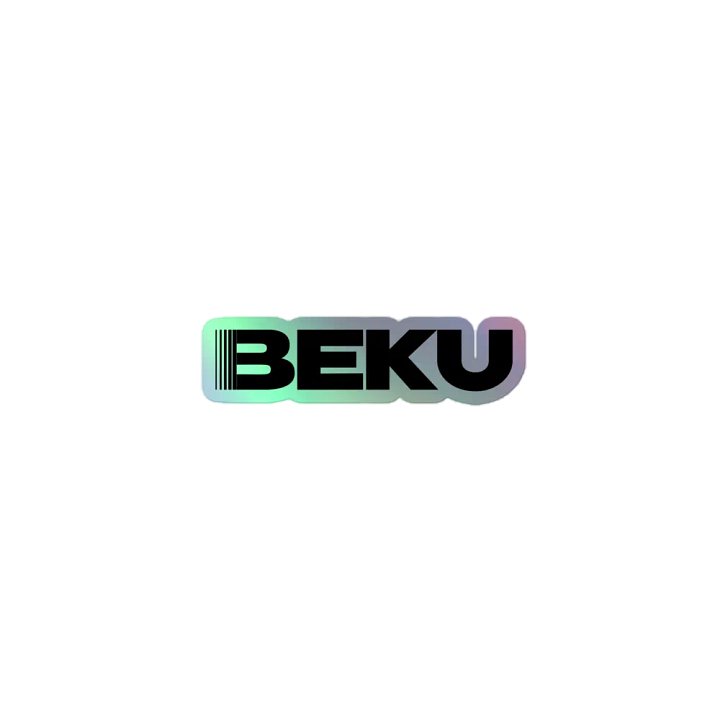 BEKU holo sticker product image (1)