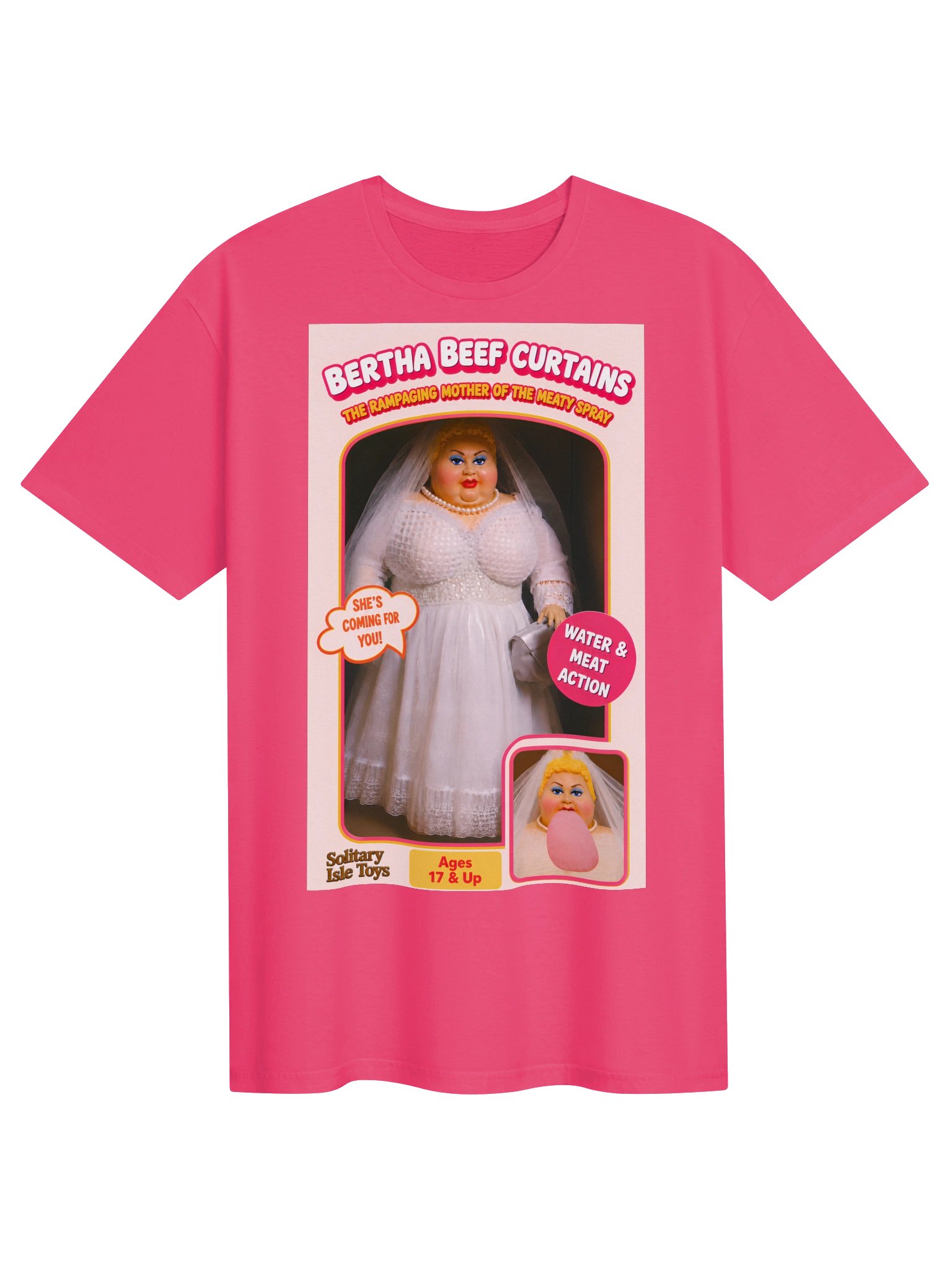 666 Toys | Bertha Beef Curtains | Gildan Unisex Softstyle T-Shirt product image (1)