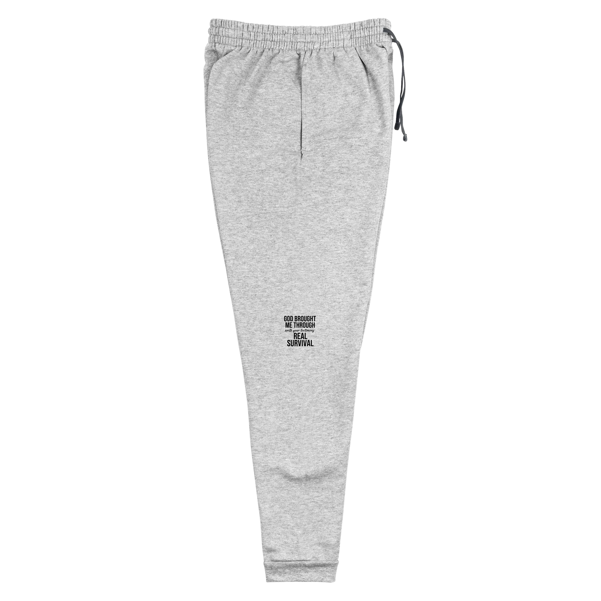 God Brought Me Through “Real Survival” Joggers | GBMT Premium Comfort Sweatpants product image (6)