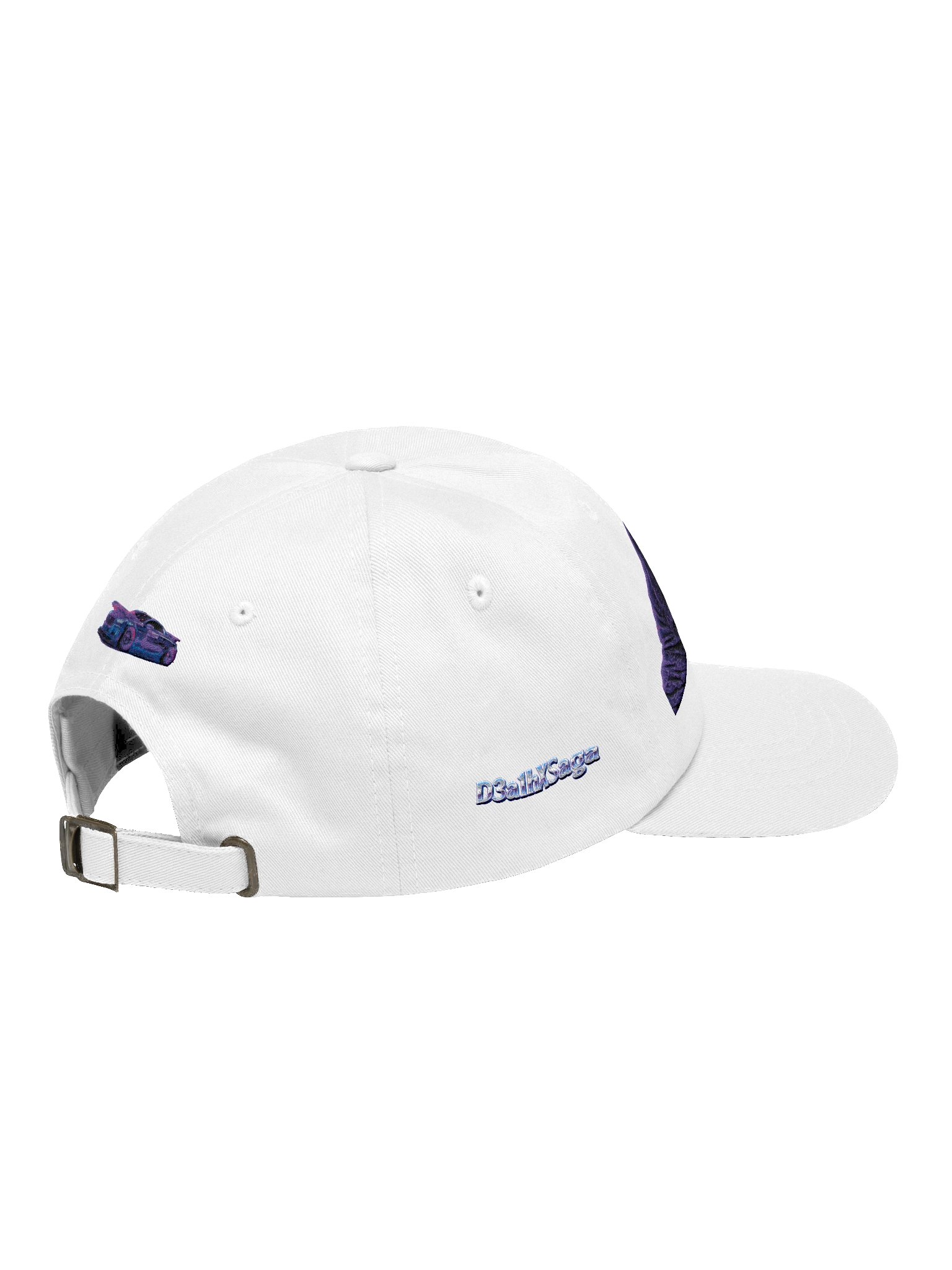 D3a1hXSaga: Midnight Drip Hat - White Edition product image (2)