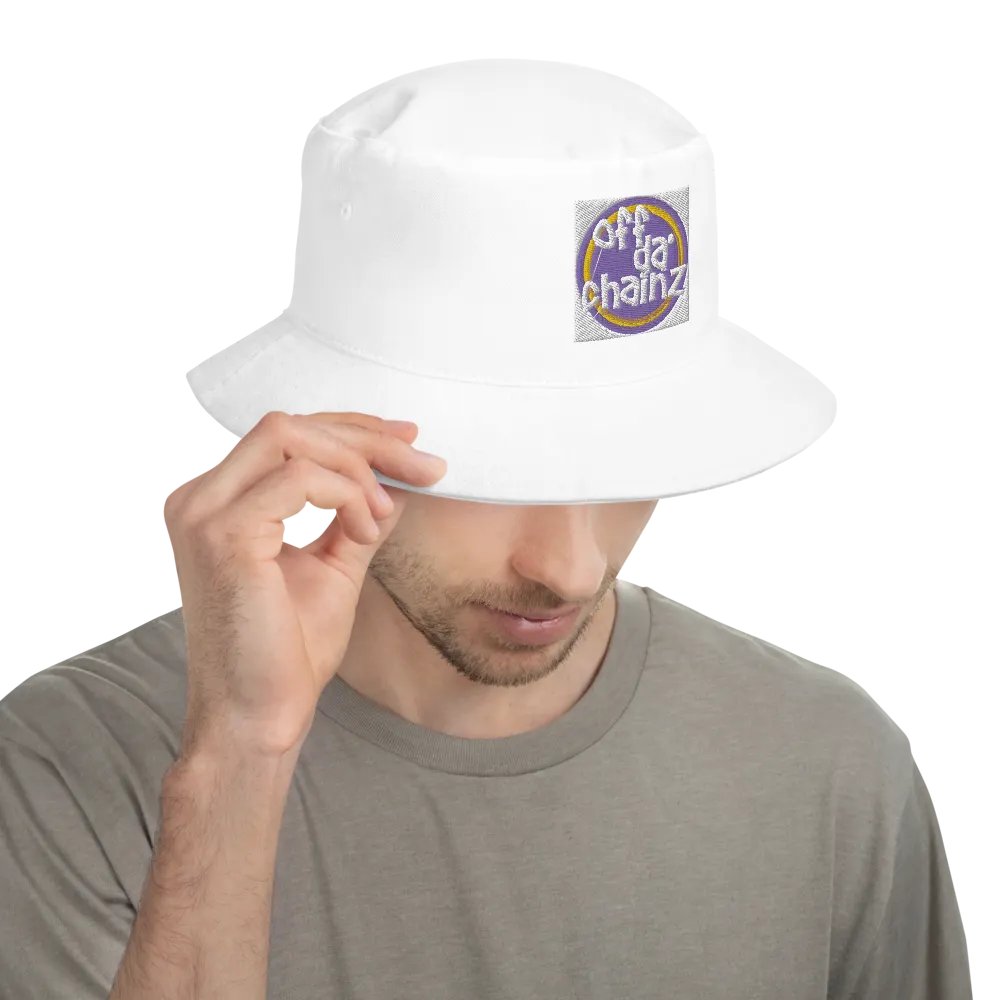 Off Da Chainz White Coolie Hat product image (4)
