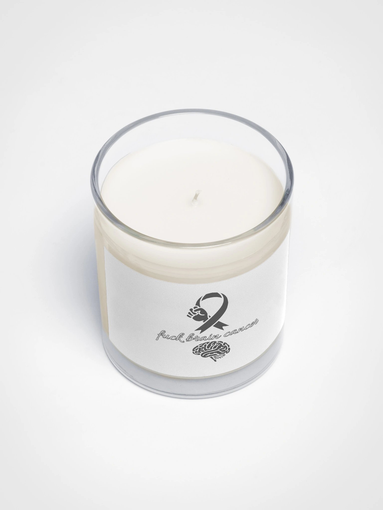 Fuck brain Cancer candle product image (3)