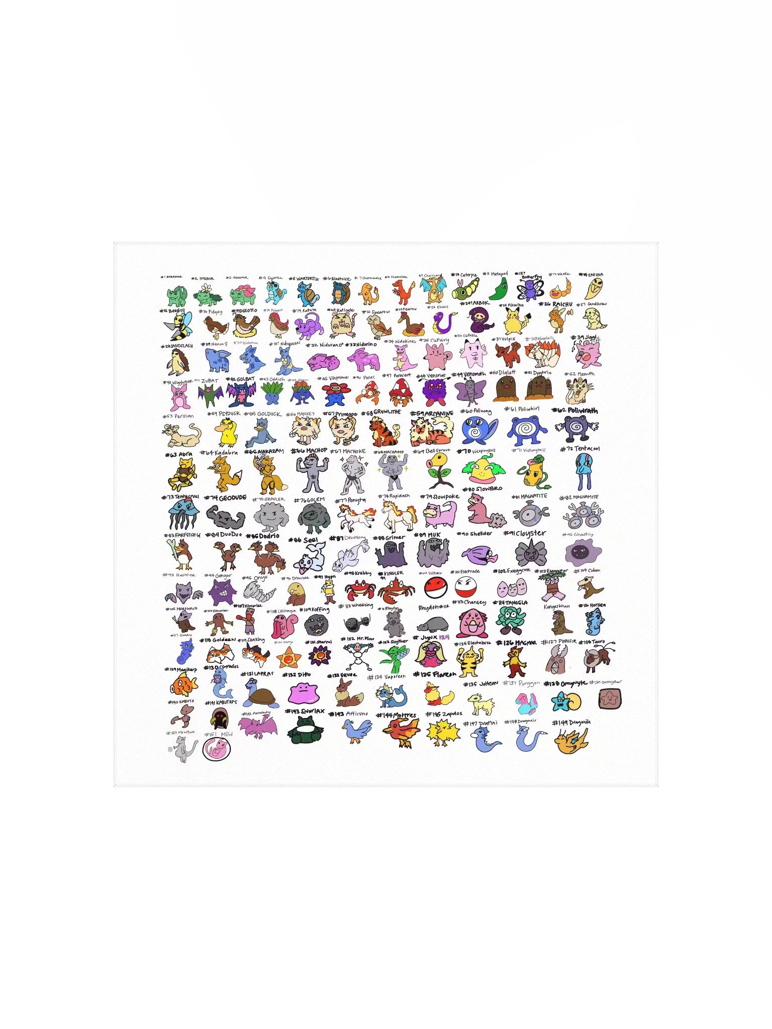 Gotta Catch Um All (poster) product image (1)