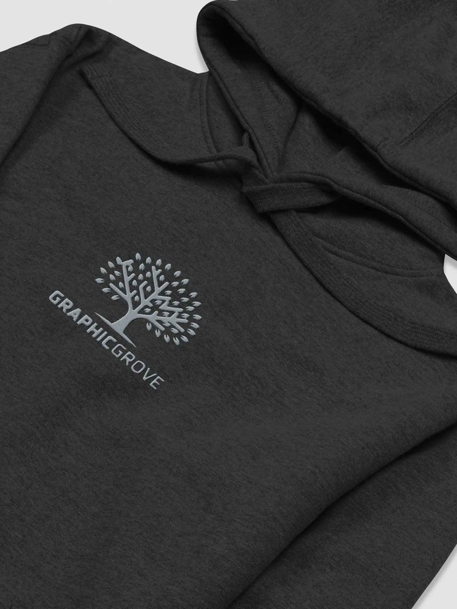 Graphic Grove Unisex Premium Hoodie - Stylised Tree Design product image (3)
