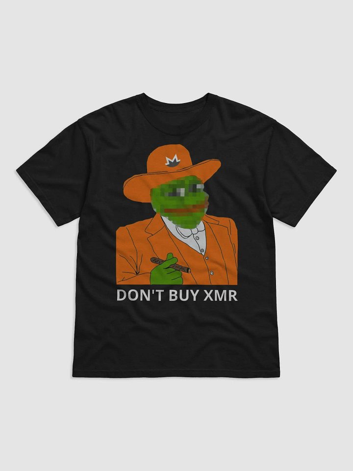 Don't Buy XMR T-Shirt product image (1)