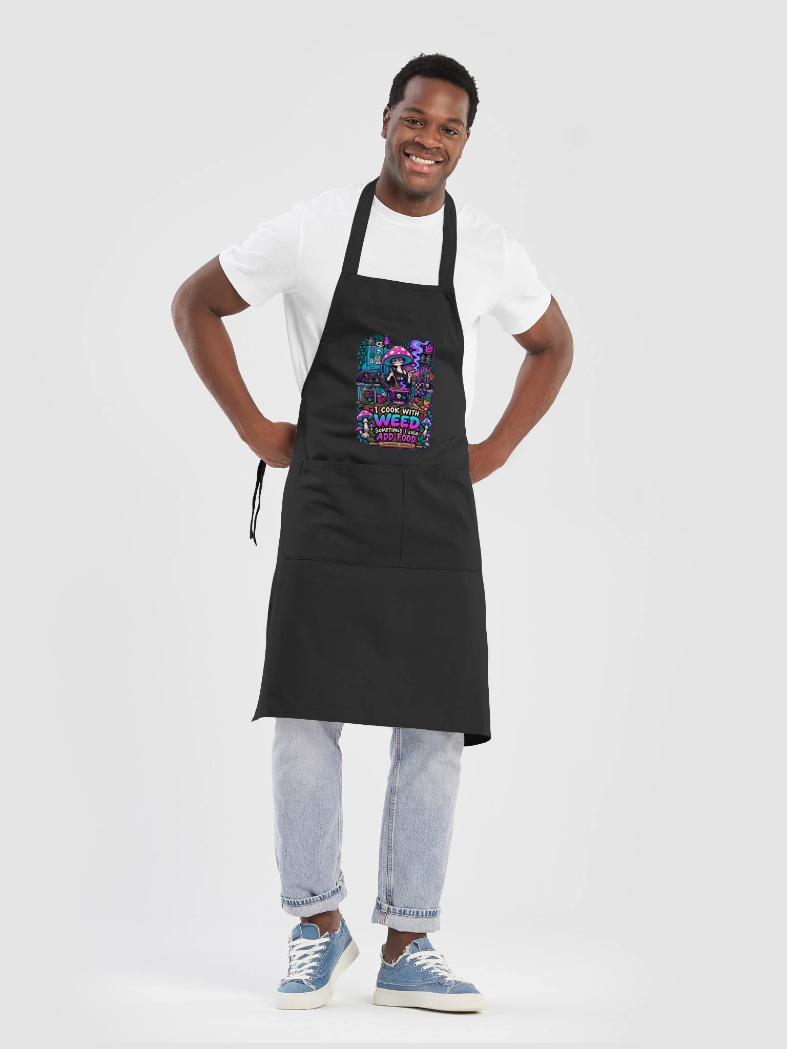 I Cook With Weed Apron product image (3)