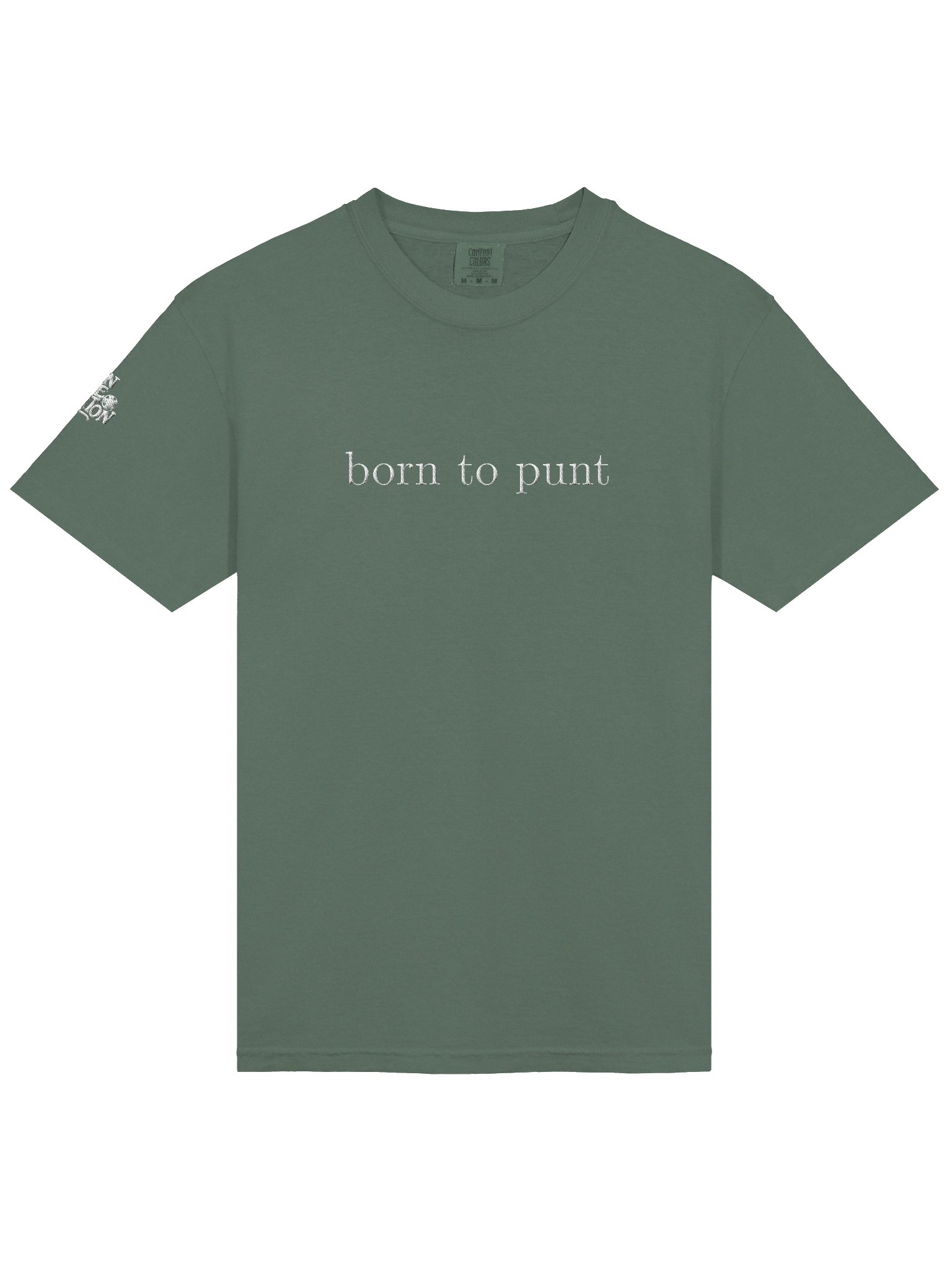 'Born to Punt' Embroidered Tee product image (3)