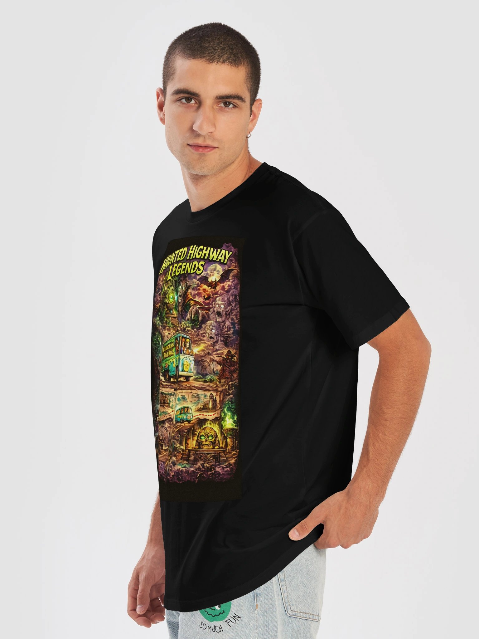 Haunted Highway Legends Comic Horror Tee product image (7)