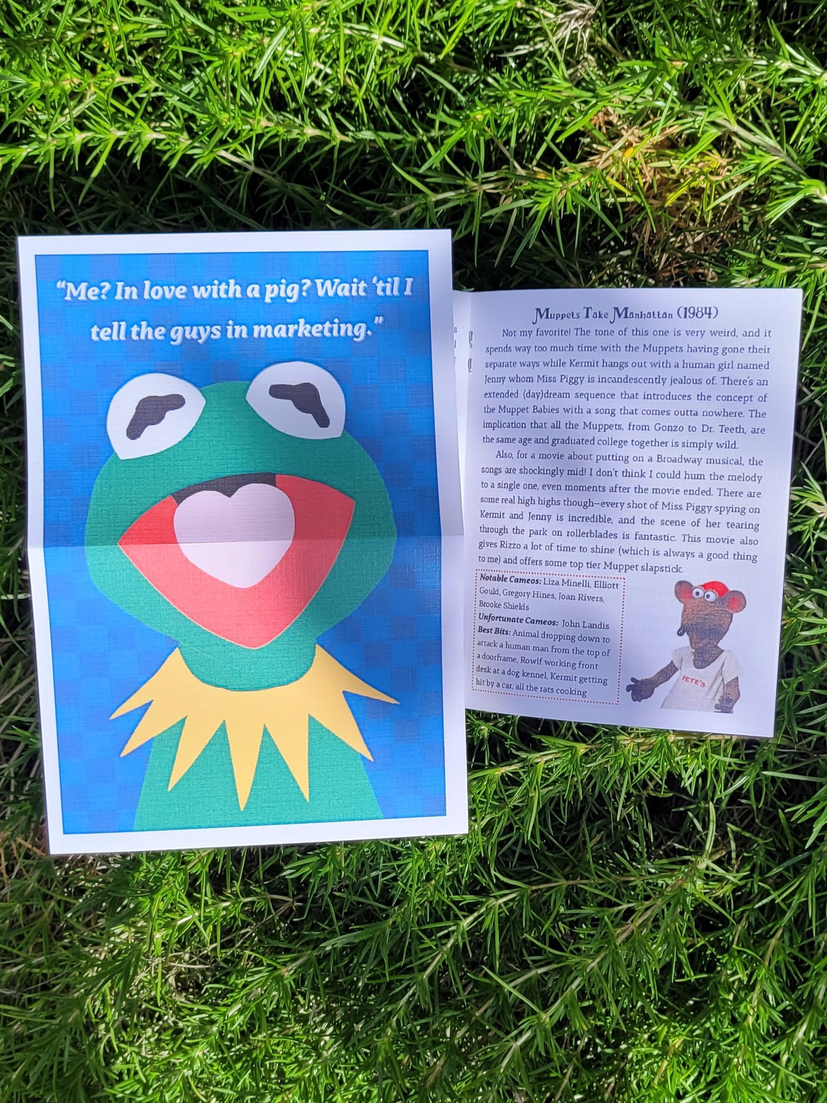 All The Muppet Movies Zine product image (2)