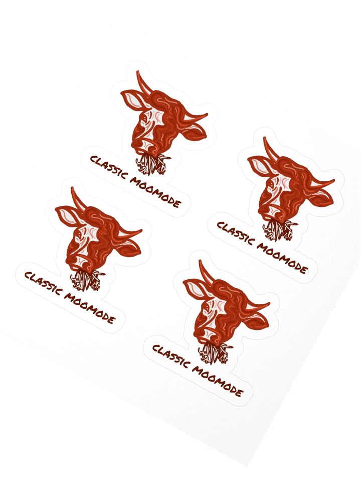 Classic MooMode - Sticker product image (2)