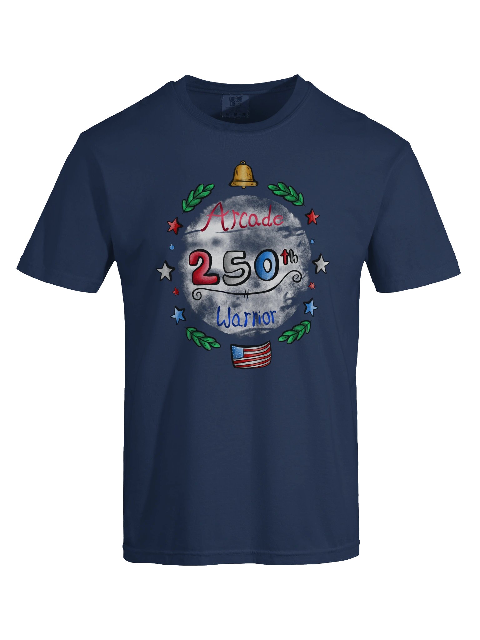 Arcade Warrior America 250 Unisex T-Shirt product image (5)
