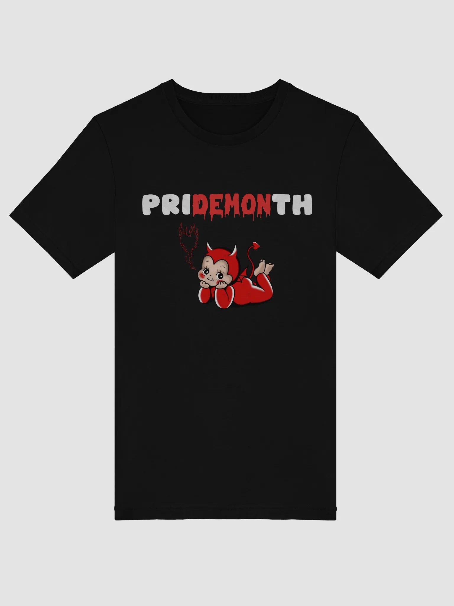 PriDEMONth Kewpie (white text) product image (1)