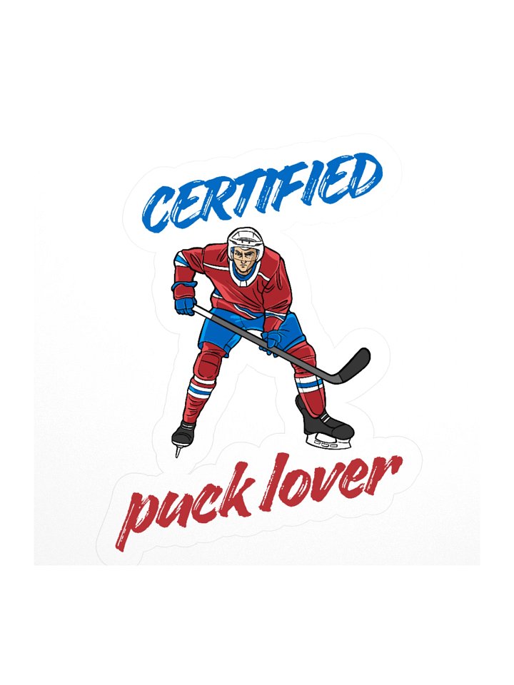 Certified Puck Lover Sticker product image (1)