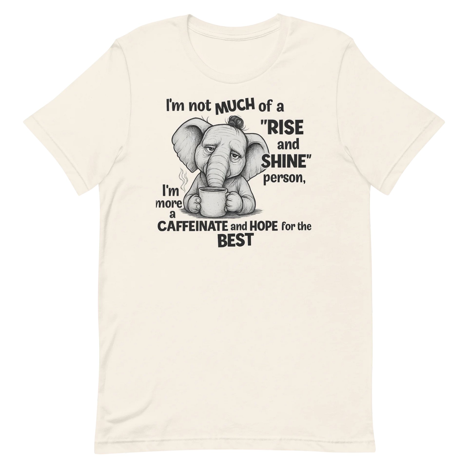 Caffeine Dreamer Elephant Tee product image (3)