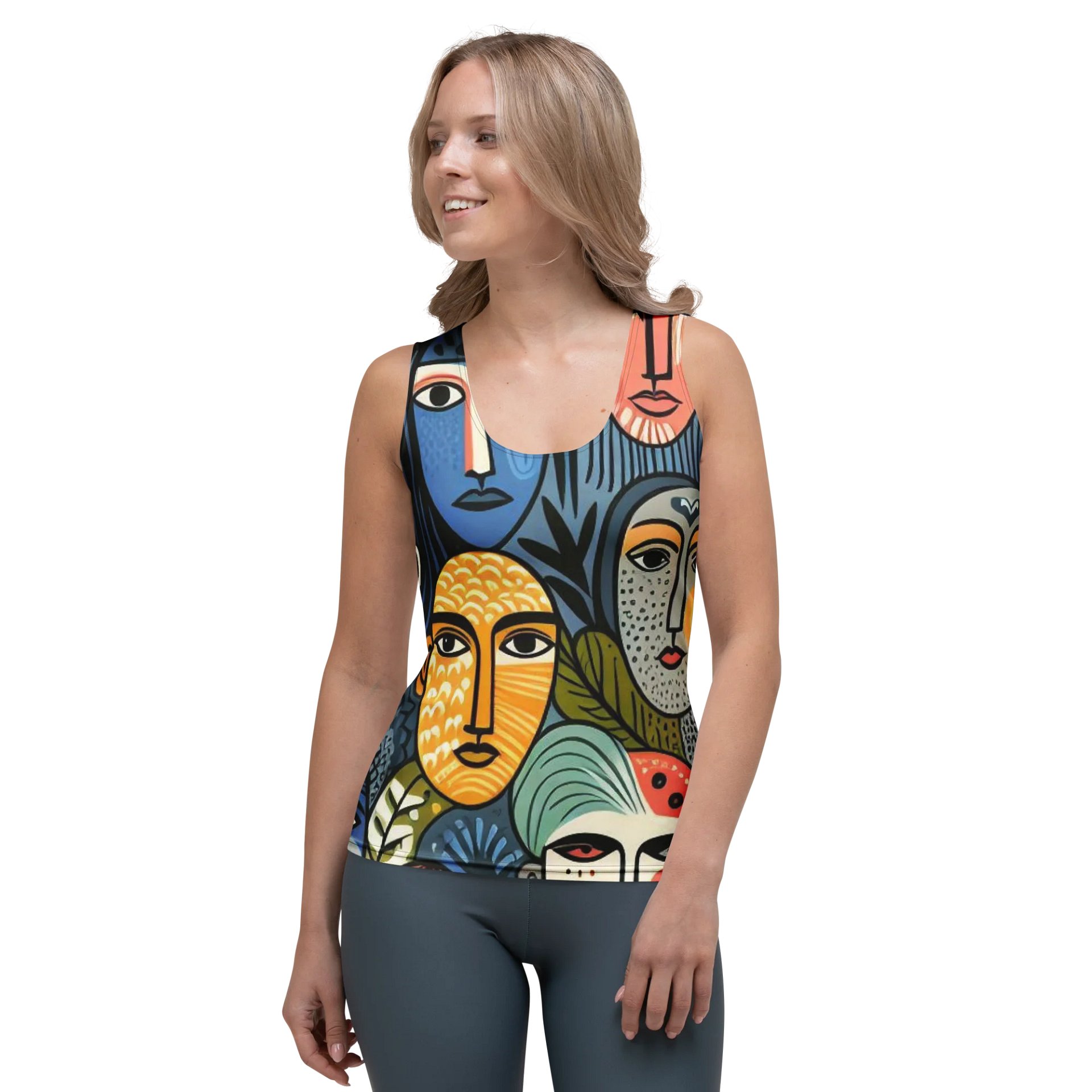 Faces Tank Top product image (1)