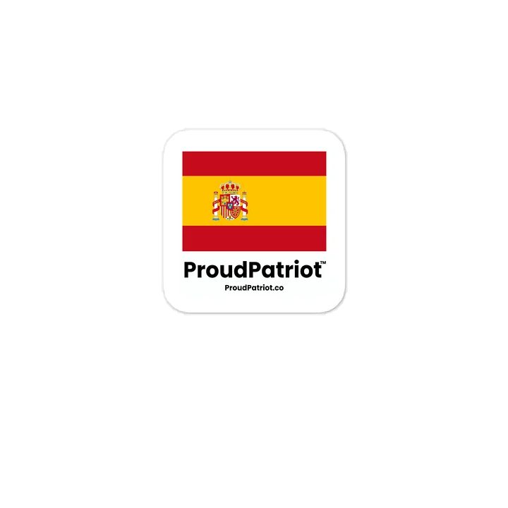 Spain Flag Vinyl Sticker product image (1)