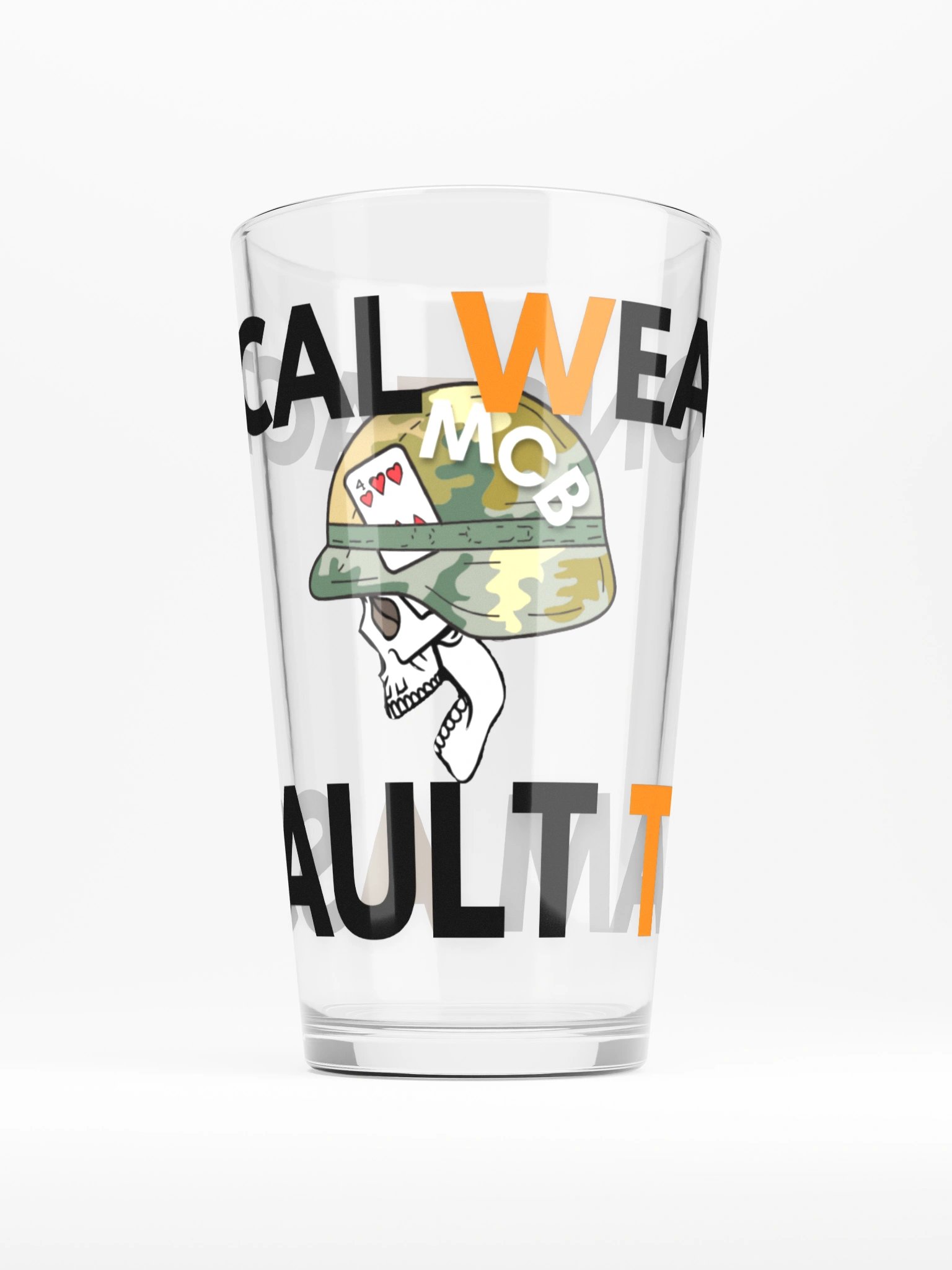 Bad Nade Squad Pint Glass product image (1)