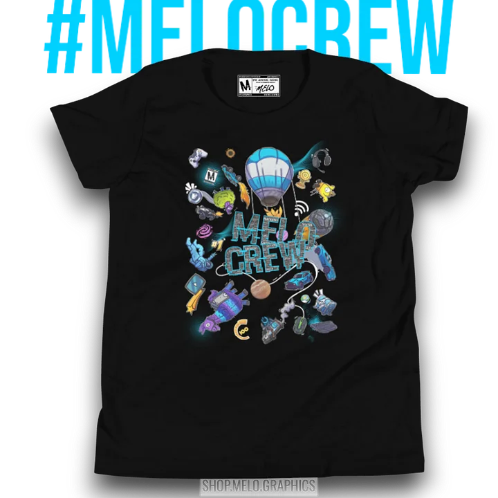 #MELOtober 2024 Personalized MELO CREW Chaos - Kids T-Shirt | #MadeByMELO product image (2)