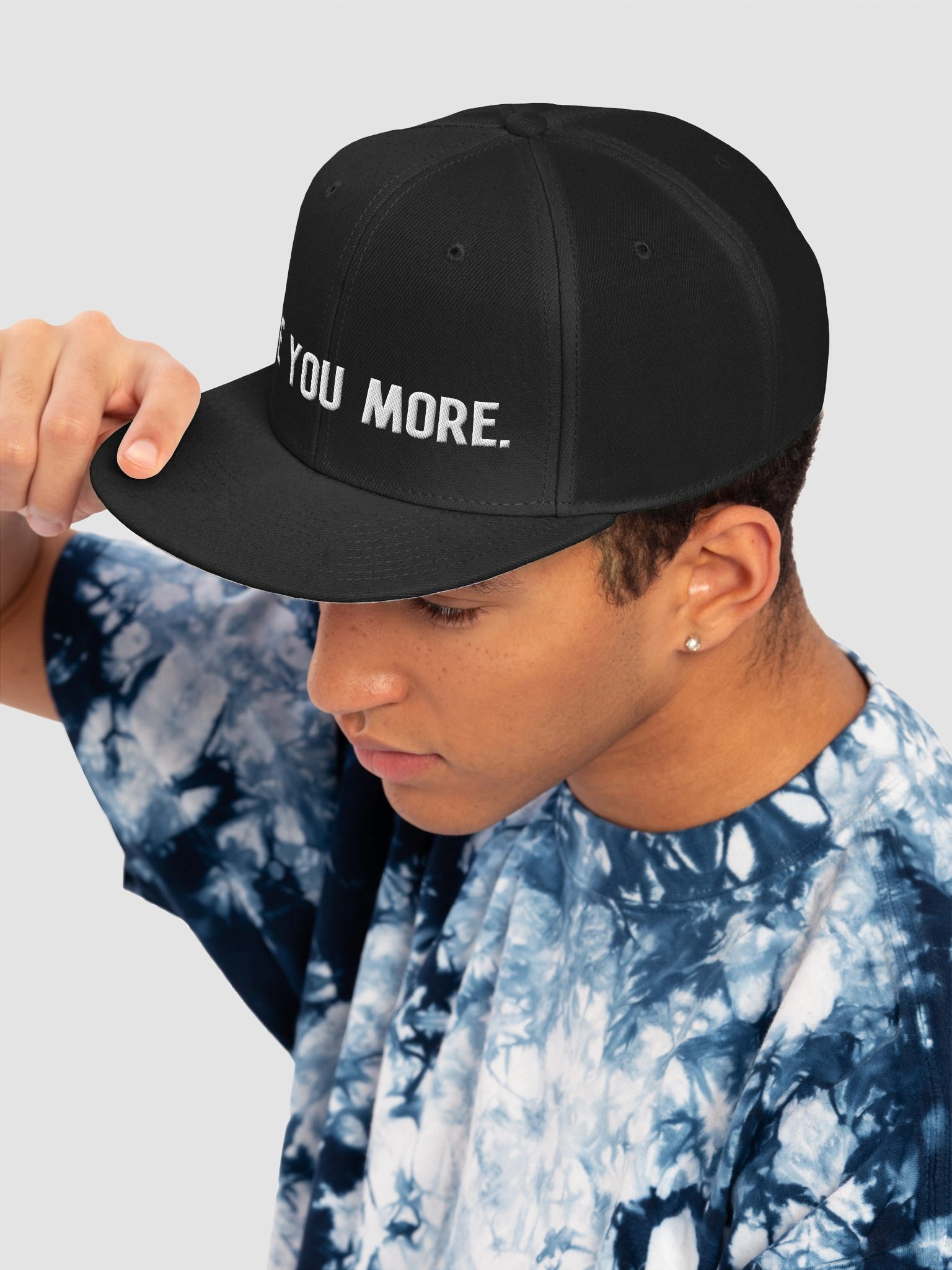 Love You More Snapback Hat product image (7)