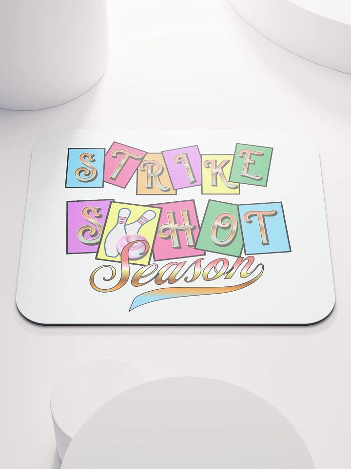 Strike Shot Season Bowling Mouse Pad product image (1)
