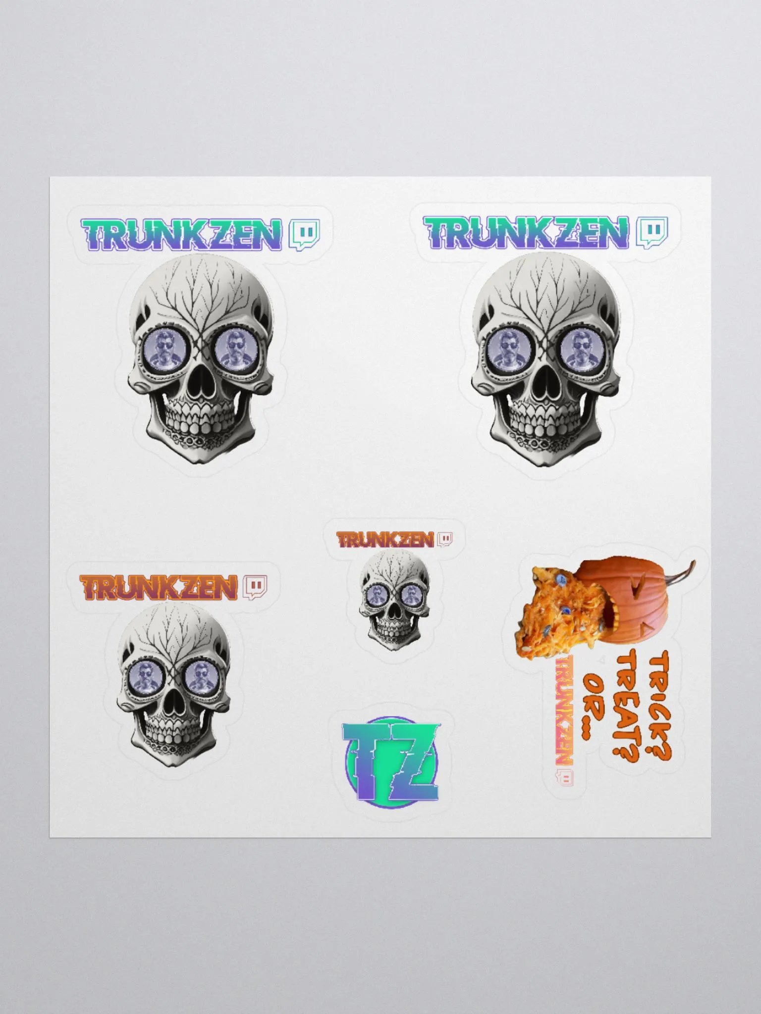 TZ Halloween stickers product image (1)