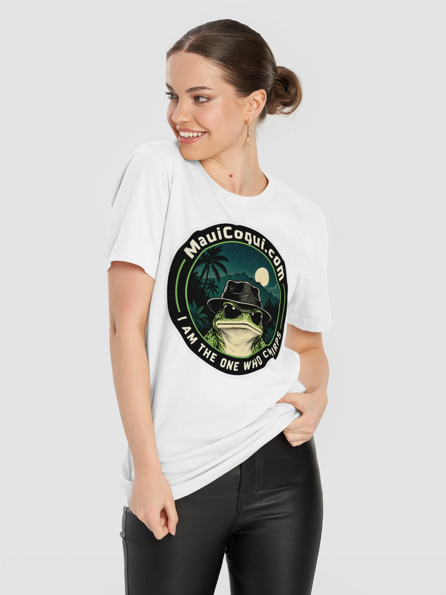 Heisenfrog Tee - I am the one who chirps - White product image (11)