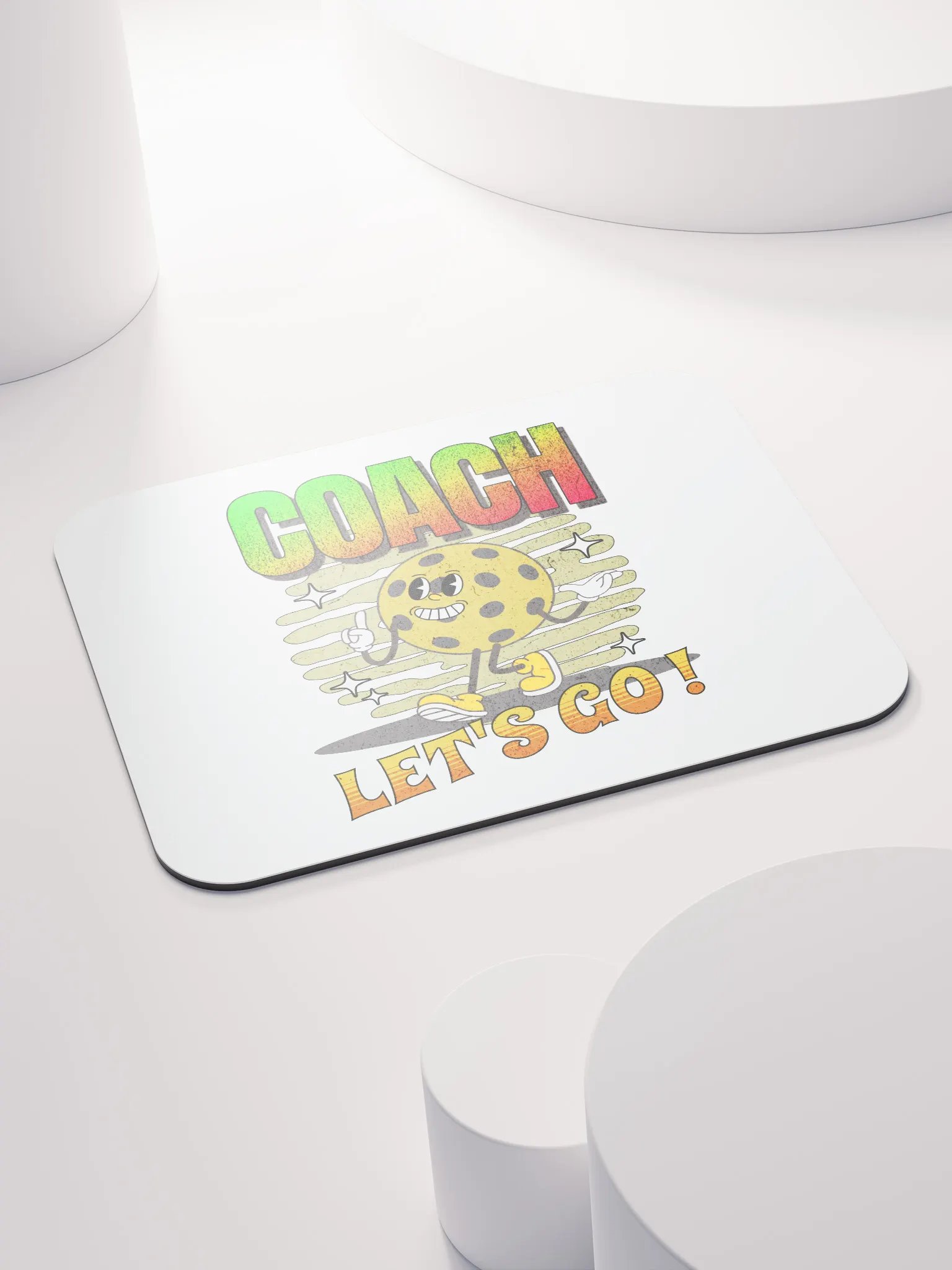 Coach Let's Go! Pickleball Mouse Pad product image (4)