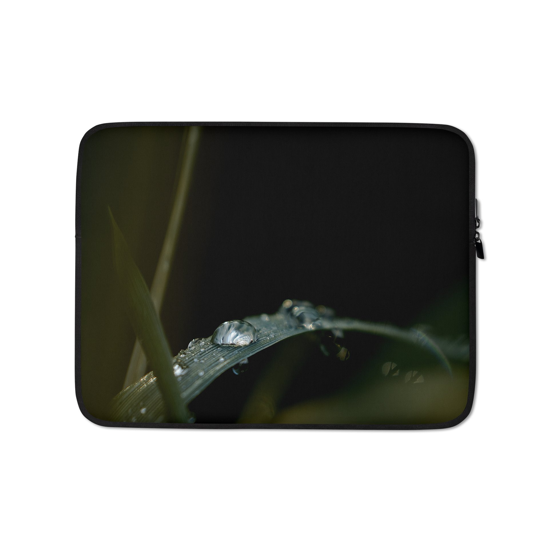 Laptop sleeve - Dew drops on grass product image (1)