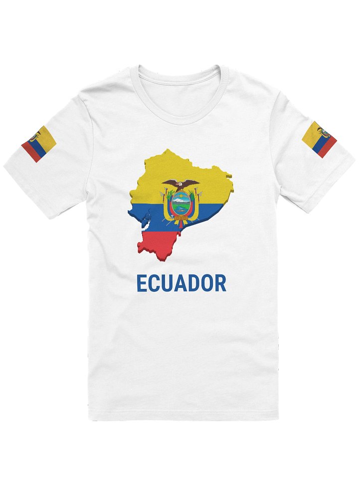 Ecuador 2026 World Cup Flag Tee - World Cup 2026 Edition - Premium Unisex T-Shirt product image (3)