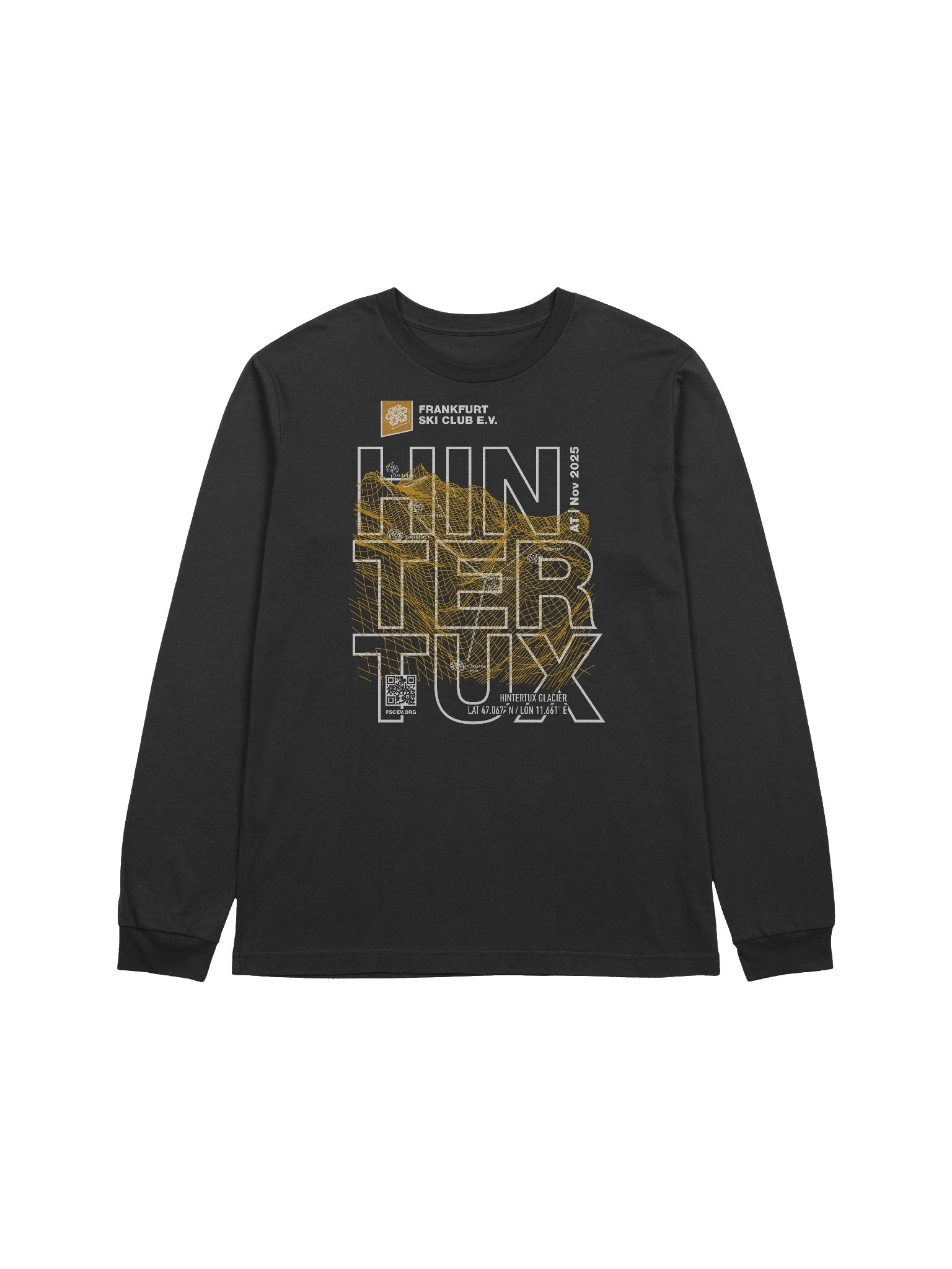 Hintertux Long Sleeve Tee (front only print) product image (1)