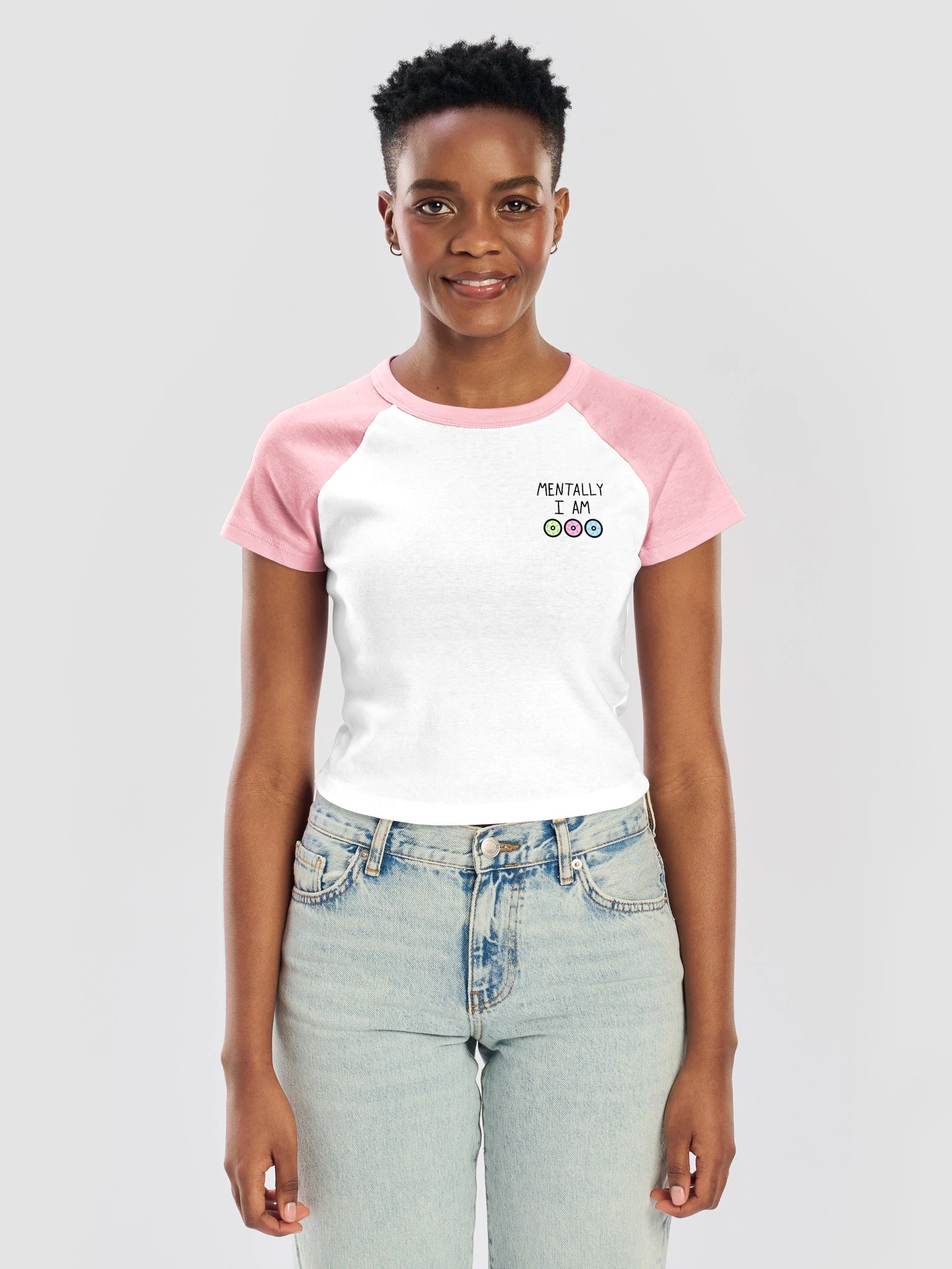 Mentally I Am OOO - Ringer Tee product image (9)
