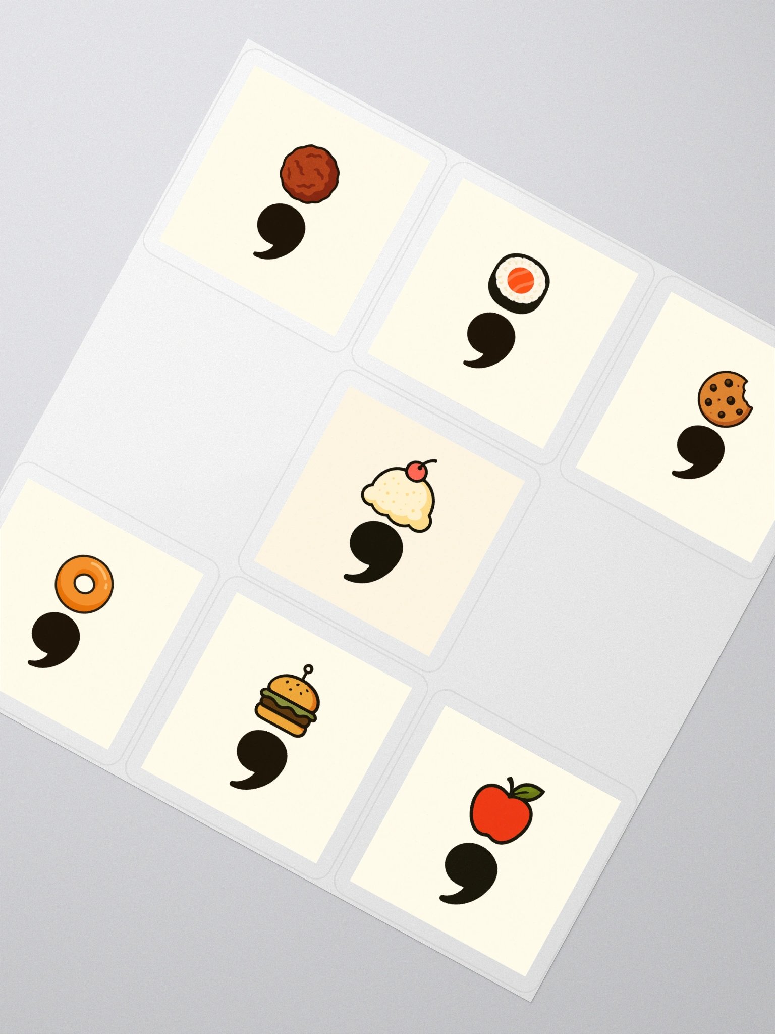 Food Variety Logo Sticker Set product image (2)
