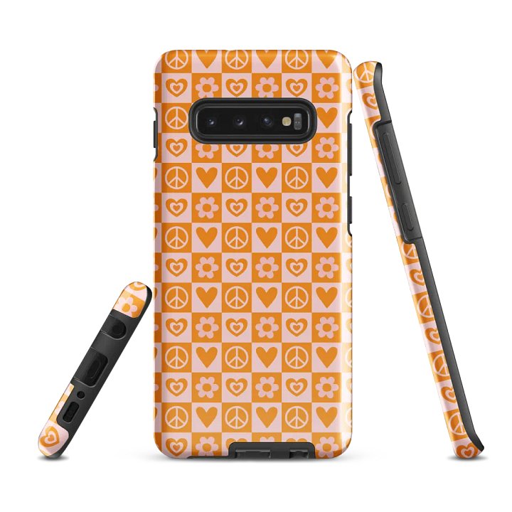 Peace, Love, and Harmony Tough Case for Samsung® product image (3)
