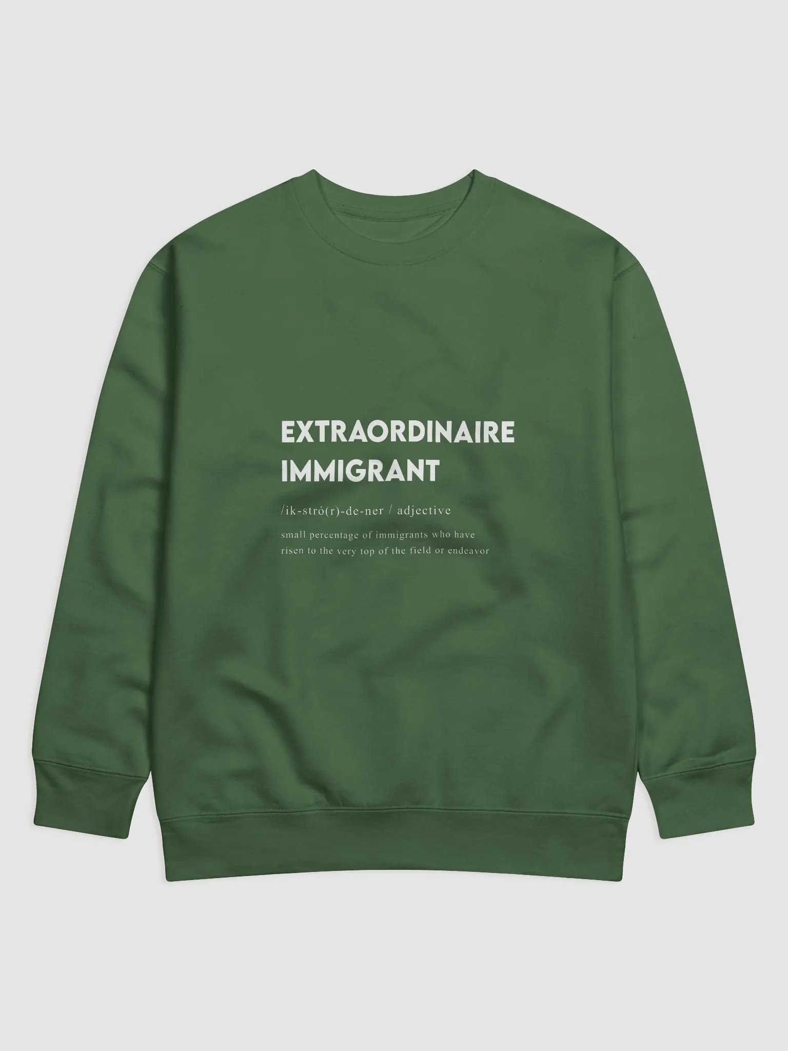 Extra Ordinaire Immigrant Hoodie product image (1)