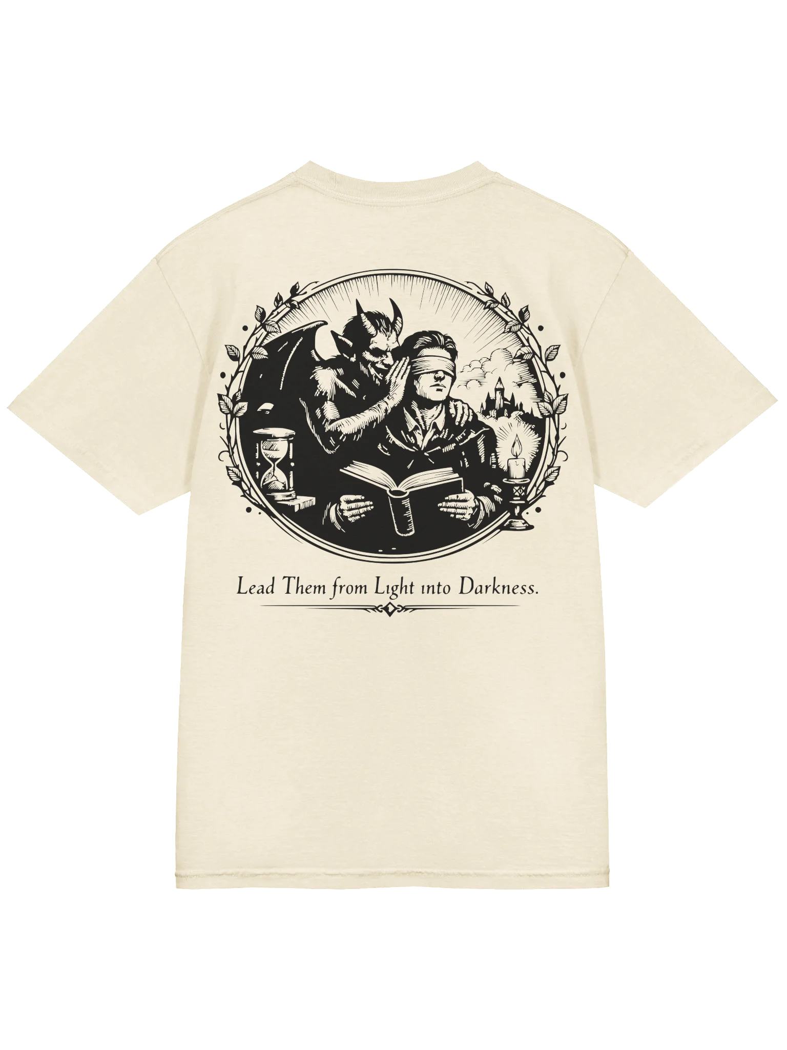 Blinded to the Light (Black on White/Color) (Back) product image (3)