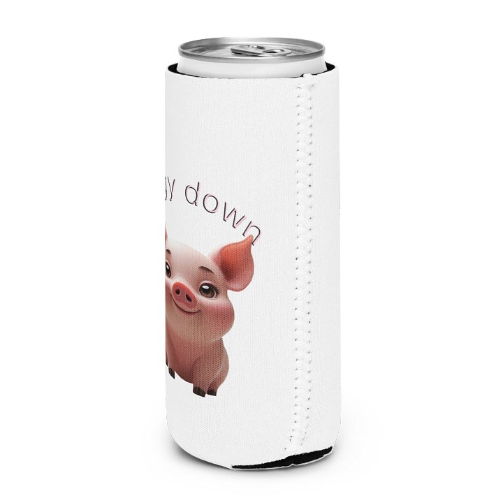 Piggy Down Coozie Can Cooler product image (11)