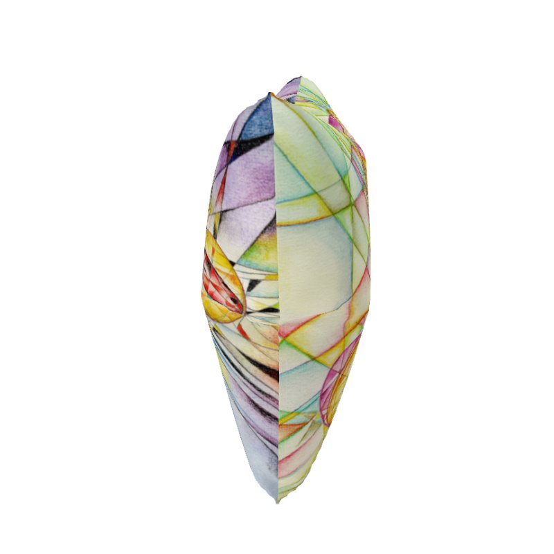 Poinsot's Paper Spaceship 3+4 - Physics of the Gyroscope Pillow product image (4)