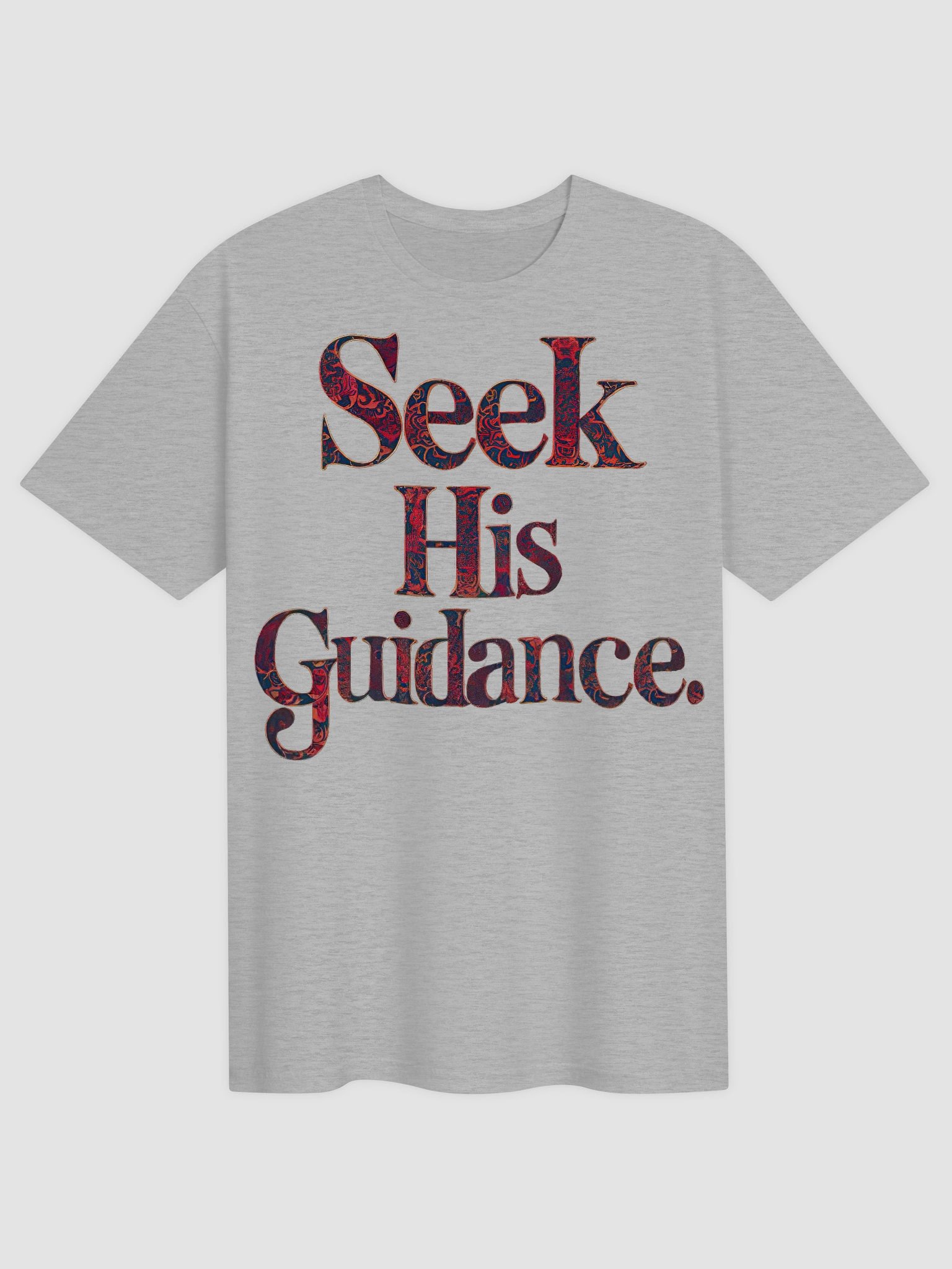 Seek His Guidance T-Shirt | Ornate Istikhara Tee | Elegant Islamic Streetwear product image (1)