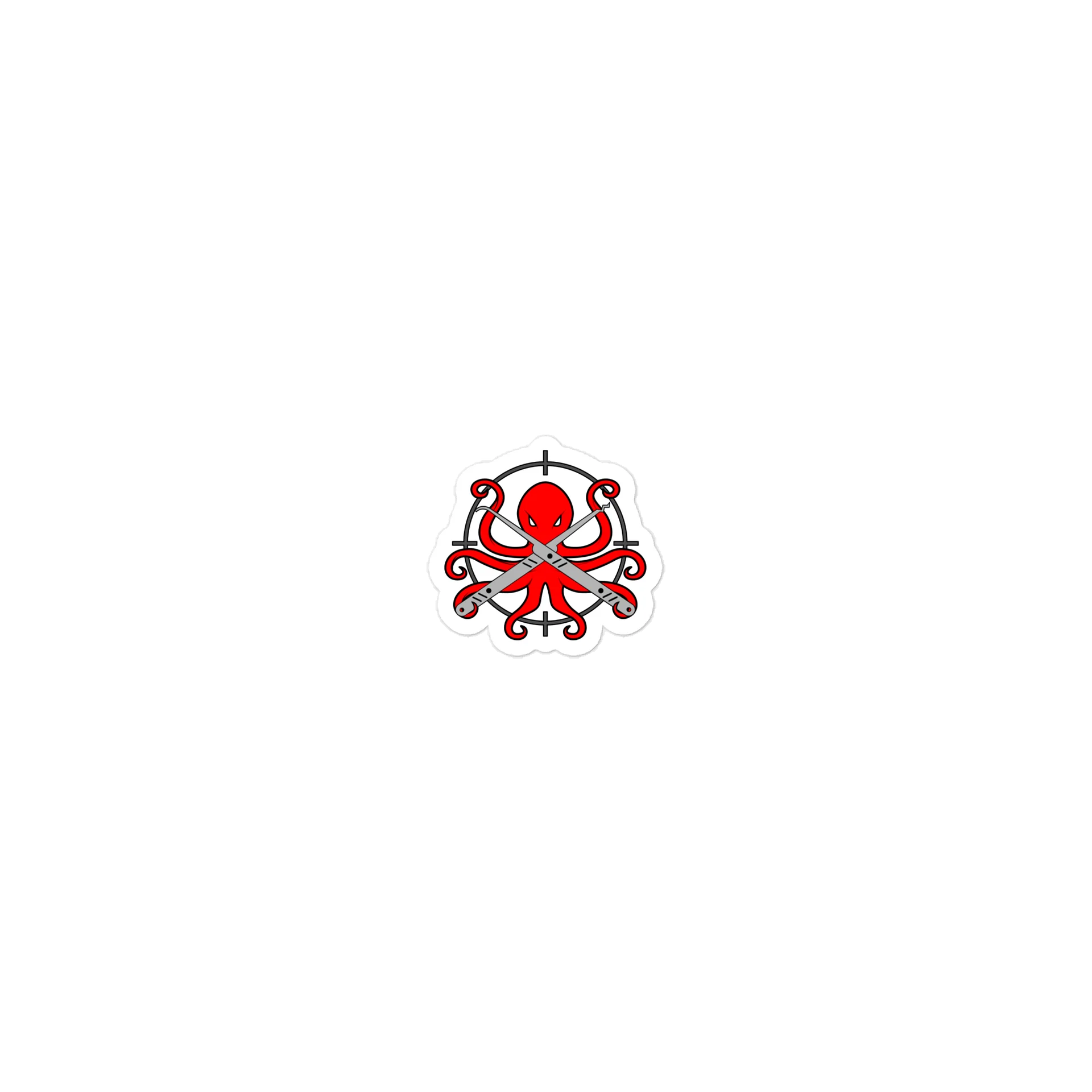 Red Team Octopus Sticker product image (1)
