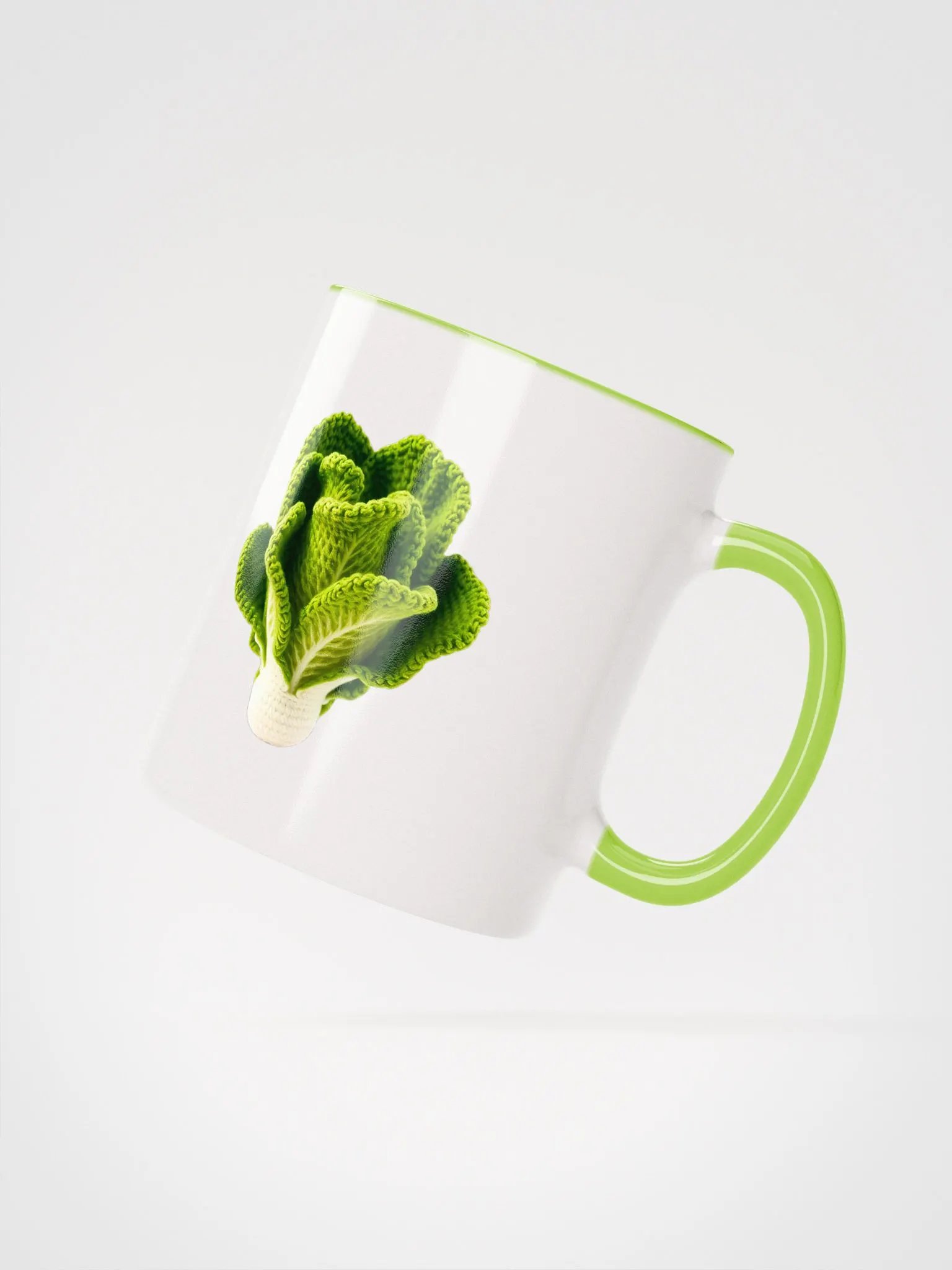 CozyAvocado Ceramic Lettuce Mug #2 product image (2)