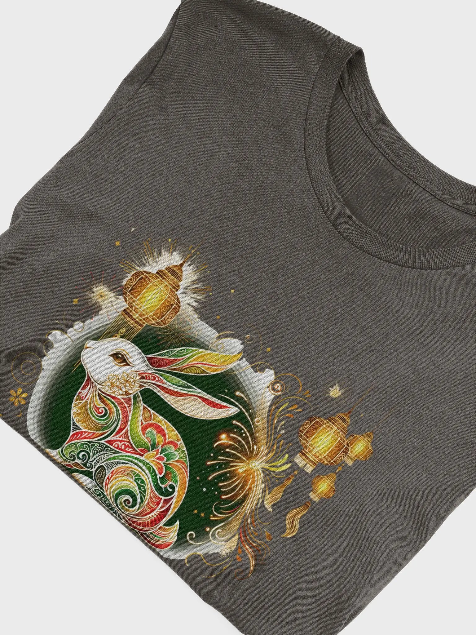 Luminous Rabbit Lantern T-Shirt product image (91)