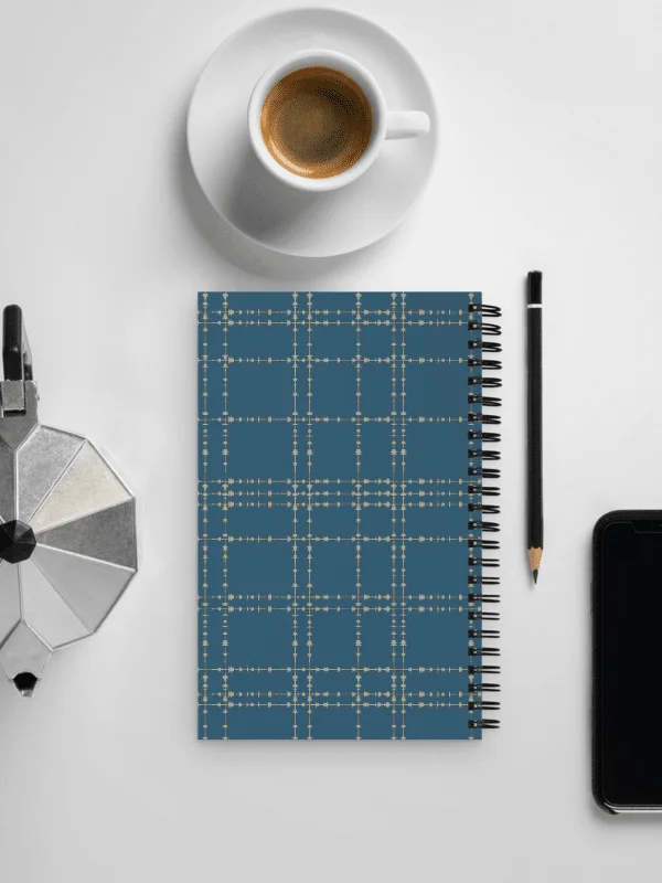"Bluebird Song" Dot Grid Spiral Notebook product image (3)