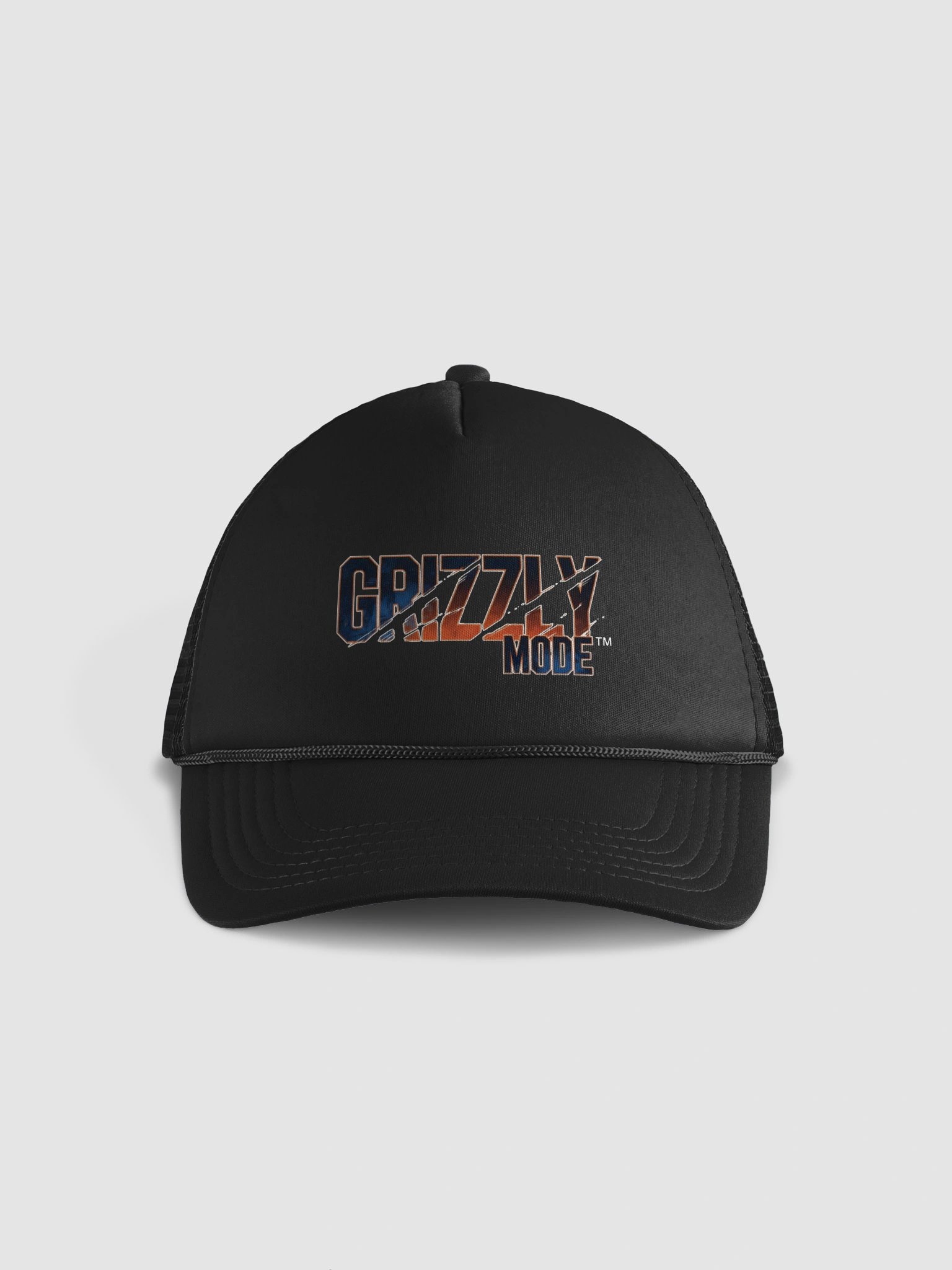 Grizzly Mode™ Slash Logo Trucker Hat – Bold & Breathable! | Chicago | Football | Home Locker product image (1)