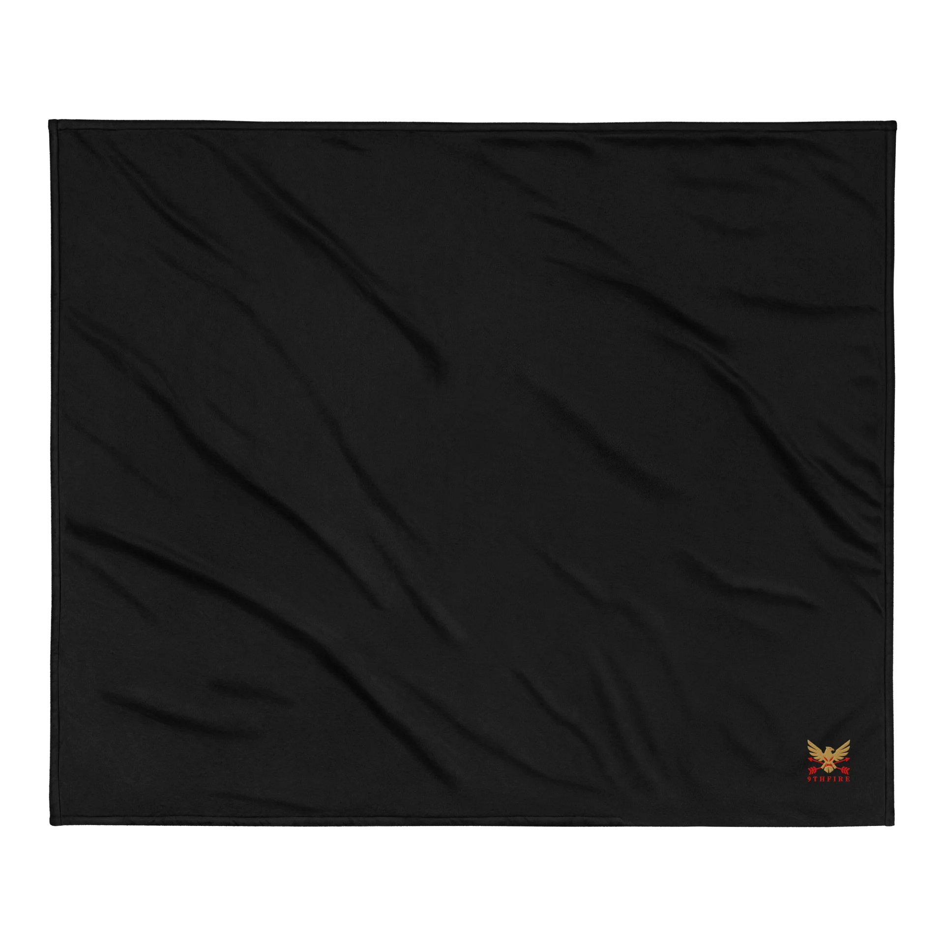 9th Fire Embroidered Premium Sherpa Blanket product image (2)
