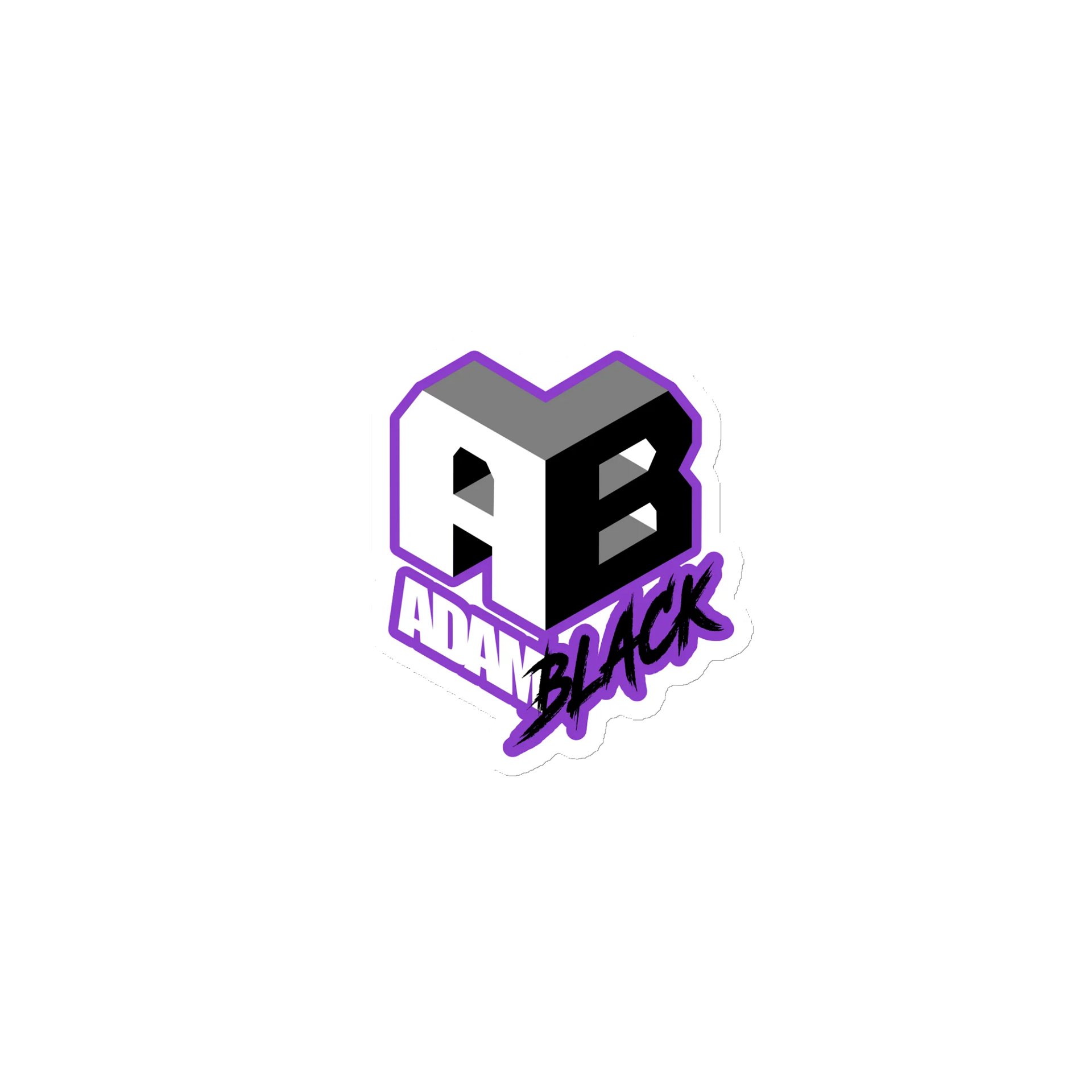 Block Logo Cutout Magnet product image (1)
