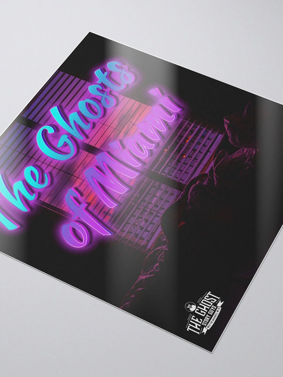 Ghosts of Miami Sticker product image (3)